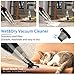 Uplift Handheld Vacuum Cordless 120W 6.5kpa Suction Vacuum Cleaner with Stainless Steel HEPA Filter,Rechargeable 2000mAh Lithium Battery,Wet Dry Vac Pet Hair,Dust for Car and Home,Black