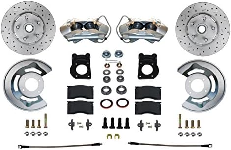 GPS Automotive FC0001SMX - MaxGrip Cross Drilled Rotor Spindle Mount Kit