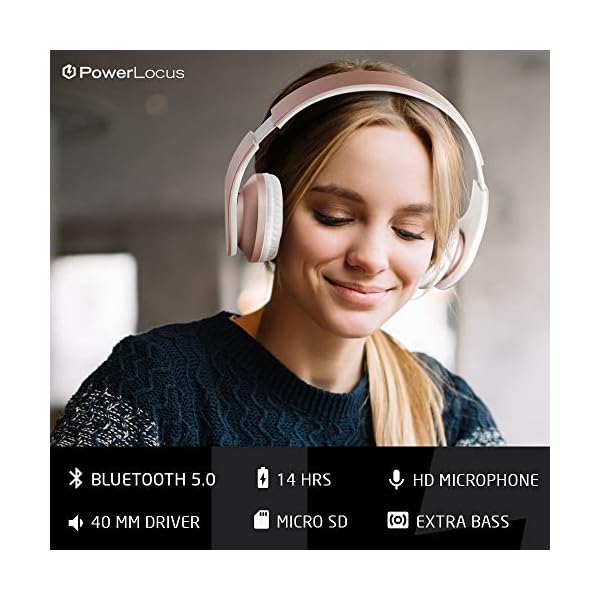 PowerLocus-Wireless-Bluetooth-Over-Ear-Stereo-Foldable-Headphones-Wired-Headsets-Noise-Cancelling-with-Built-in-Microphone-for-iPhone-Samsung-LG-iPad-Rose-Gold PowerLocus Wireless Bluetooth Over-Ear Stereo Foldable Headphones, Wired Headsets Noise Cancelling with Built-in…