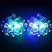 Christmas Light Up LED Earrings (Snowflake)
