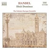 Disco de Georg Friedrich Händel: «Handel: Dixit Dominus, Salve Regina, Nisi Dominus / Scholars Baroque Ensemble» (Anverso)