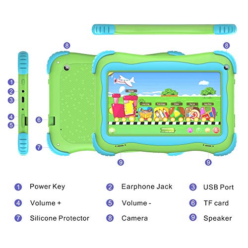 Kids Tablet 7 inch Android Tablet for Kids, Tablet for Toddlers Tablet
