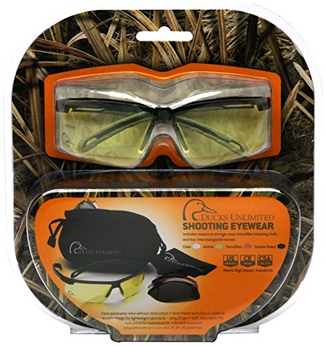 Ducks unlimited shooting eyewear kit with interchangeab…
