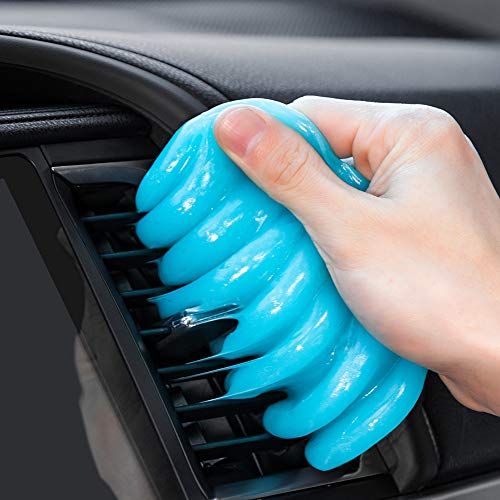 PESTON Car Cleaning Gel, Universal Car Interior Detailing Slime Automotive Dust Air Vent Keyboard Cleaner Putty for Auto Laptop Home Office Reusable