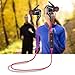 Bluetooth Headphones, Ansion Wireless Sports 4.1 Bluetooth Headset Earbuds Mini Music Stereo Earphones Noise Cancelling Headphones W/Mic In-Ear Sweatproof Earpiece -Black