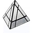 Yealvin Pyramid Mirror Cube, New Ideas Magic Tower Magic Cube Pyraminx Mirror Speed Cube Triangle Cube Brain Teasers Puzzle Toys