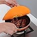 Maconee Multi-Purpose Spill Stopper, Boil Guard for Over-Boiling, Silicone Pot Pan Lid Cover, 12.6 inch, BPA free