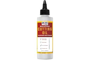 MAPLEFIELD Thread Cutting Oil for Drilling Metal - Precision Machine Cutting Fluid for Metal Drilling & Milling - Drill Bit Oil - Tapping Fluid - Made in USA - 8oz