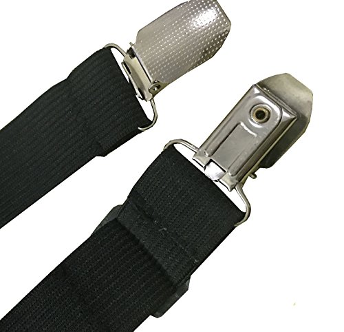 5 Suspenders+Adjustable+Crisscross+Grippers+Fasteners