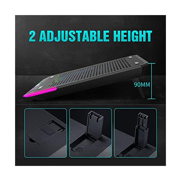 havit-Cooling-Pad-RGB-156-17-Laptop-Cooler-with-3-Quiet-Fans-and-Touch-Control-Pure-Metal-Panel-Portable-Cooling-Stand-F2073-Blue havit Cooling Pad RGB 15.6-17" Laptop Cooler with 3 Quiet Fans and Touch Control, Pure Metal Panel Portable Cooling Stand (F2073, Blue)