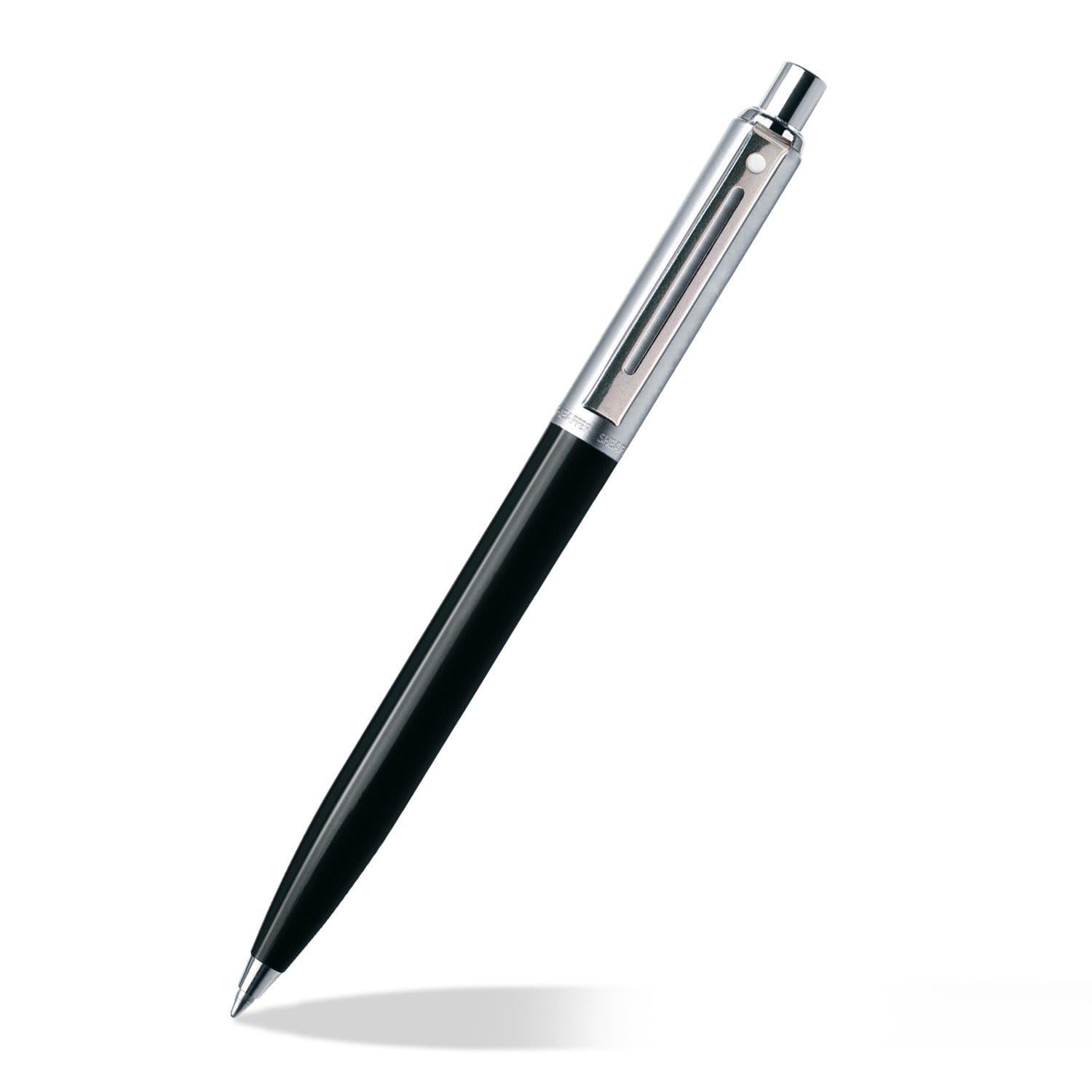 Sheaffer Sentinel - Refillable Ballpoint Pen, Black Resin, Brushed Chrome appointments