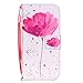 iPhone 5C Case,iPhone 5C Wallet Case,5C Case,CASELAND Flip Cover Wallet PU Leather with Stand + Lanyard Case for iPhone 5C - Lotus