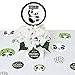 Big Dot of Happiness Party Like a Panda Bear - Baby Shower or Birthday Party Giant Circle Confetti - Party Decorations - Large Confetti 27 Count