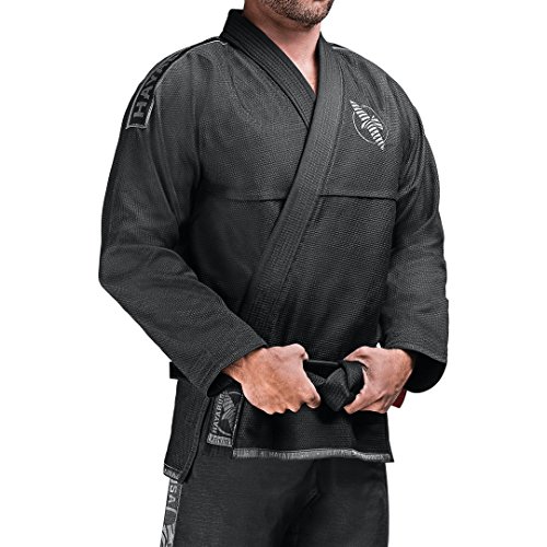 Hayabusa Pearl Weave Light Jiu Jitsu Gi (Black