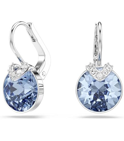 Amazon.com: Swarovski Una Earrings, Octagon cut Swarovski Zirconia