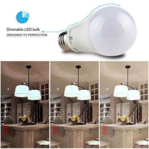 image for Beslam A19 Dimmable LED Bulbs, 10W LED Light Bulbs, 60W Incandescent B