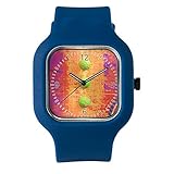 Navy Blue Fashion Sport Watch Abstract Peace Symbol Sign