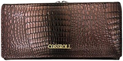 Wallet For Women Leather Handbag Organizer Cowhide Clutch Purse Credit Card Holder For Travel