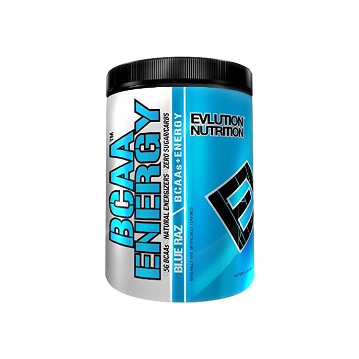 Evlution Nutrition BCAA Energy - High Performance, Energizing Amino Acid Supplement for Muscle Building, Recovery…