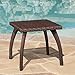 Christopher Knight Home 296727 Woodridge Outdoor Brown Wicker Accent Table primary
