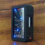 ModShield for Sigelei KAOS Z 200W Silicone Case ByJojo Cover Shield Wrap Skin (Black)