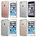 totallee iPhone 6S Plus Case, Flexible Slim Shock Absorption Crystal Clear Soft Durable Rubber TPU Cover for Apple iPhone 6 Plus 5.5 inch - Fully Transparent The Spy