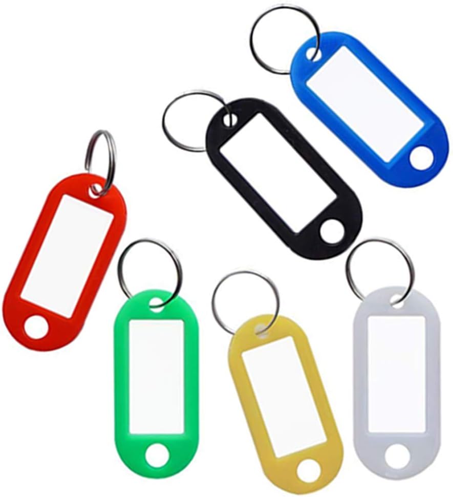 SENHAI 12 pcs Wristband Keychains & 6 pcs Key Tags - Image 3