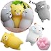 Outee Mini Squishies Toy, 16 Pcs Squishies Mochi Squishies Random Stress Cat Squishies Squeeze Animals Mochi Squishies Cat Squishies Stress Toys Mini Squishies Cat Stress Relief Squishies Mini Animal