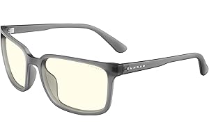 Gunnar Unisex's Gaming Glasses Eyewear or Computer, Smoke, X-tra Wide