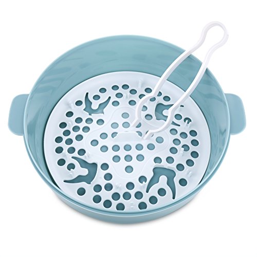 GOLOHO Baby Bottle Microwave Steam Sterilizer - Fit 6 Baby Bottles - Thumbnail 7