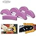 HOMOO ART Chainsaw Teeth Sharpener Grindstone, 6 Pcs Chainsaw Fast-Sharpening Stone Replacement kit for Portable Proprietary Bar-Mount Saw Chain Sharpener for 16/18/20-inch Chainsaw (6 Pcs-Pink)