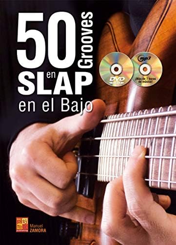 50 Grooves En Slap En El Bajo. Sheet Music for Bass Guitar Paperback