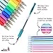 Cedar Markers Gel Pens. 200 Set with Unique Adult Coloring Book. 100 Pens Plus 100 Refills. Color Pens with Grip. Neon, Glitter, Metallic, Pastel Colors No Duplicates. Drawing Pens for Bullet Journal.