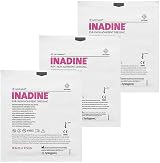 Inadine 9.5cm x 9.5cm Non Adherent Wound Dressing Antimicrobial view 2