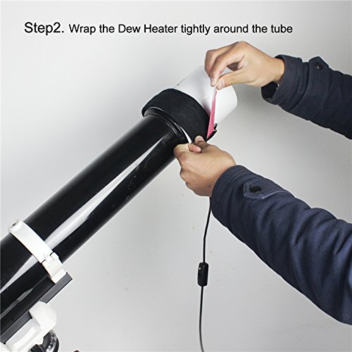 Dew Heater Strip for Telescopes, Camera DSLR Lens, Telescope Eyepieces
