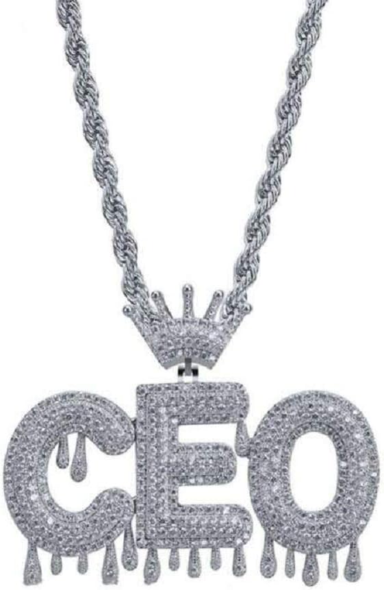 Poppyfly Custom Bubble Letters Pendant Micropave Simulated Diamond Iced Out Bling Hip Hop Custom Name Necklace Bubble Letters Chain Pendants Necklace Zircon Hip Hop Jewelry Shinely