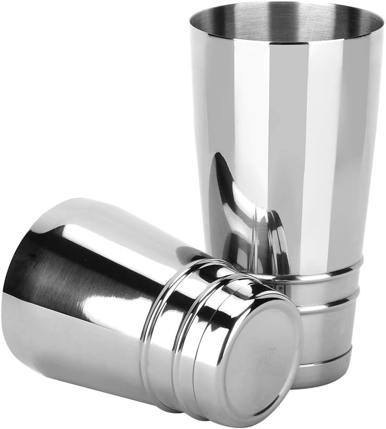 Premium Cocktail Shaker, Stainless Steel Boston Shaker Set