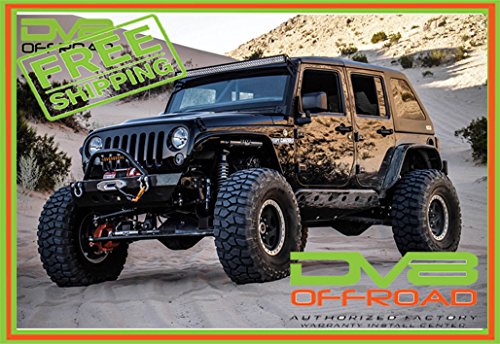 DV8 Offroad Jeep Hard Top Fast Back JK 4 Door HT07FB42