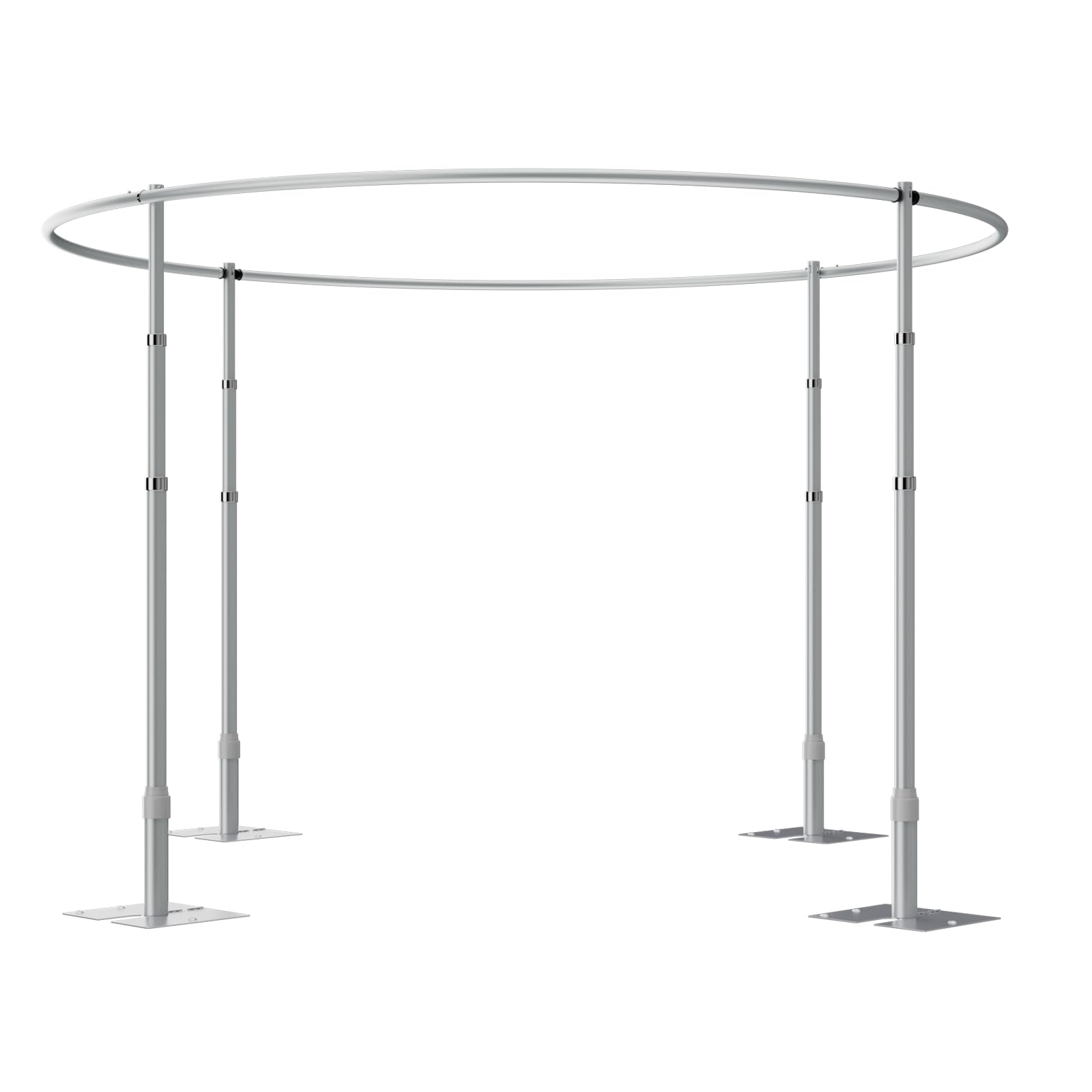 Photo 1 of (4/4/2026 ***FINAL SALE/NO RETURN, SOLD AS PARTS***)
Qoolfoto Backdrop Stand Heavy Duty, 10x10ft Round Pipe and Drape Adjustable Background Frame, Photo Backdrop Holder Support Kit for Parties Photography Wedding Photoshoot Decoration
