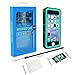 BESINPO Waterproof Case for iPhone 5/5S/SE, Underwater Full Body Cases Drop Proof with Screen Protector Cover for iPhone 5/5S/5SE (Blue)