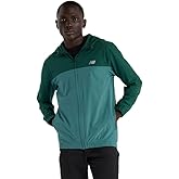 New Balance Mens Woven Full Zip Jacket