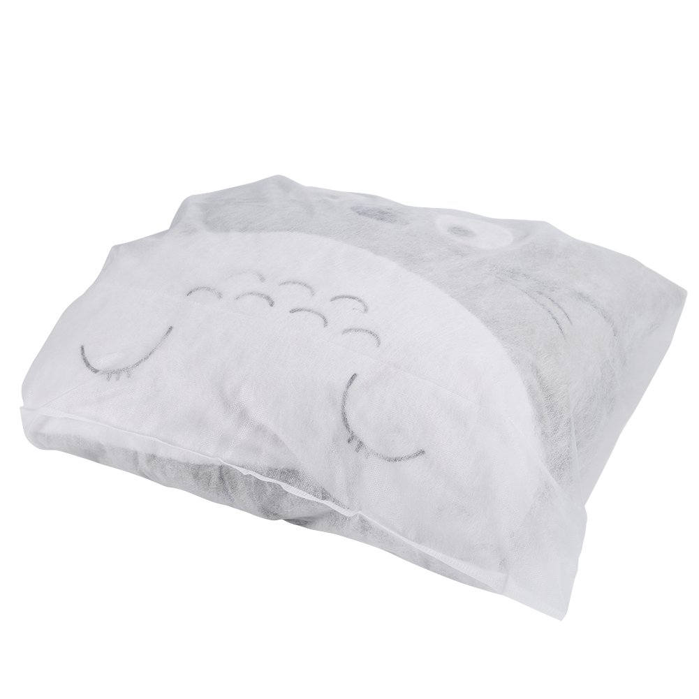 Demeras Non-woven Disposable Pillowcase Prevent Bacterial Infection Travel Hotel Pillow Cover White