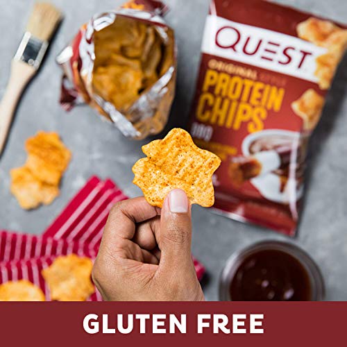 Quest Nutrition Protein Chips, BBQ, High Protein, Low Carb, 12 Count