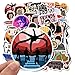Decal Stickers 50 PCS Stranger Things Laptop Sticker Waterproof Vinyl Stickers Car Sticker Motorcycle Bicycle Luggage Decal Graffiti Patches Skateboard Sticker (Stranger Things)