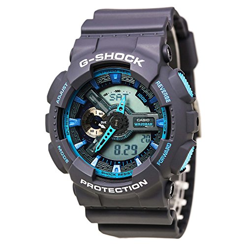 Men's G-Shock Analog/Digital Watch, Grey, GA110TS-8A2