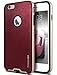 iPhone 6 Plus case, Caseology [Envoy Series] Premium Leather Bumper Cover [Leather Bound] Apple iPhone 6 Plus case (Leather Burgundy Red)
