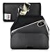 Turtleback Belt Clip Case Designed for iPhone 11 Pro (2019) iPhone Xs (2018) and iPhone X (2017) Holster Black Nylon Pouch with Heavy Duty Rotating Belt Clip, Horizontal Made in USA