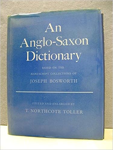 bosworth-toller dictionary bosworth-toller dictionary