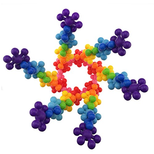 Clip Connect 100 Pieces Diameter of 1.5 Inches Interlocking Solid