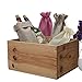HRX Package Burlap Wine Bottle Bags with Drawstring, 10 PCS 5 Colors Reusable Linen Jute Gift Wine Totes Bottle Wrap Hessian Pouches (14.4 ×5.6 inches)